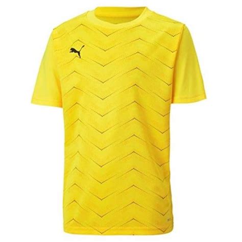 Buy Puma Ftblnxt Graphic Shirt Core Jr Gar On Ultra Yellow Black