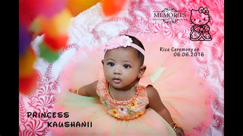 Princess Kaushanii Rice Ceremony Cinematic Teaser Youtube