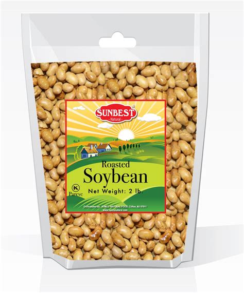 Sunbest 2lbs Or 5 Lbs Whole Roasted Soybeans In Resealable Bag Great