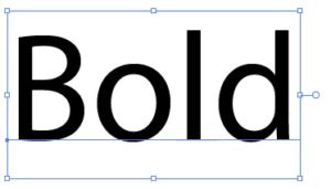 How To Bold Text In Illustrator