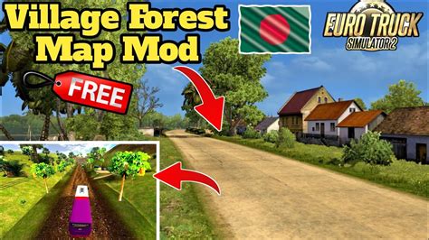 Map Mod Bussid V3 7 1 New Village Forest Map Mod For Bus Simulator