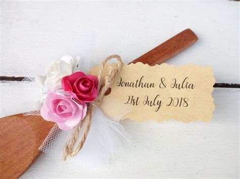 Wedding Favor Spoon Custom Wooden Spoons Personalized Cooking Party