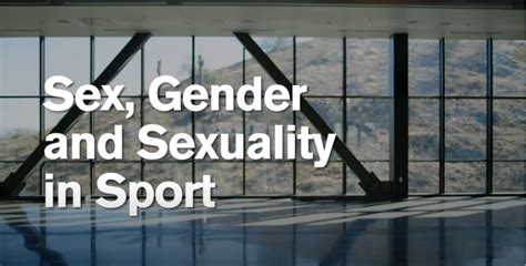 Sexuality Sex And Gender Research At Asu Global Sport Matters