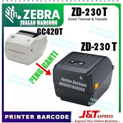 Jual PRINTER LABEL BARCODE ZEBRA ZD230 ZD 230 ZD 230 PENGGANTI