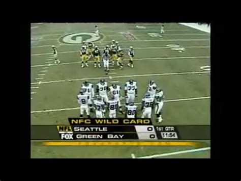 Nfc Wild Card Seattle Seahawks Vs Green Bay Packers Youtube