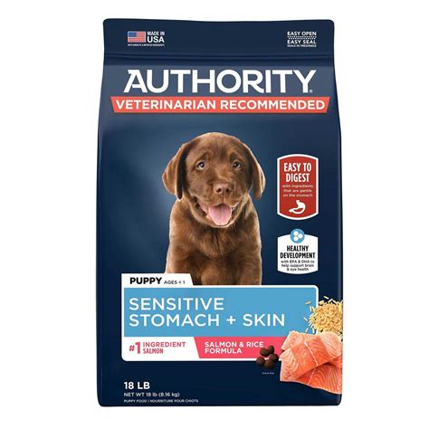 Authority Sensitive Stomach and Skin Puppy Dry Dog Food - Pet Supplies online sale