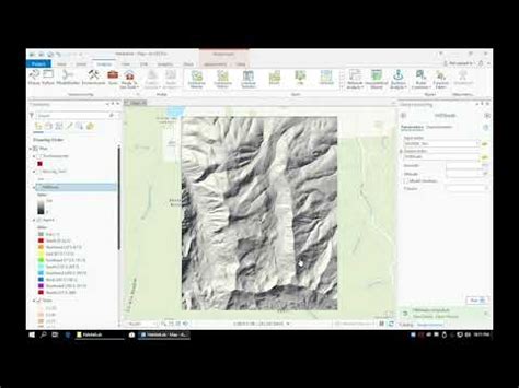 Part 1B Creating A Hillshade Slope Aspect And Contours From A DEM