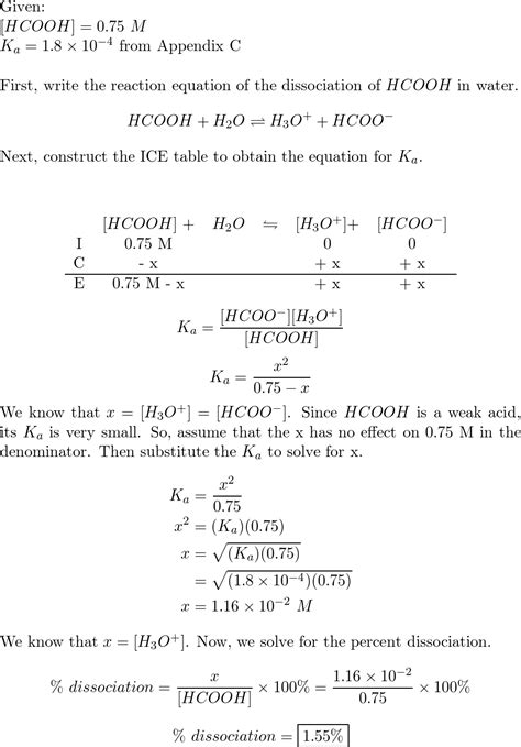 Formic Acid Hcooh The Simplest Carboxylic Acid Is Used In Quizlet