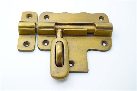 Vintage Door Lock Antique Brass Lock Old Brass Lock Brass