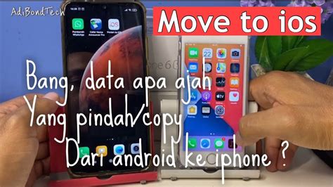 Review Move To Ios Data Apa Saja Yang Pindah Android Ke Iphone Data