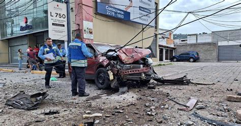 Imágenes del brutal accidente en el que sobrevivieron tres jóvenes en