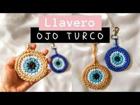 Ojo Turco Tejido Llavero Tejido A Crochet Tamatin Crochet Youtube