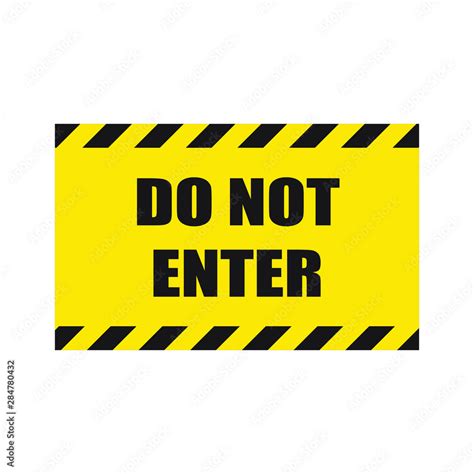 Do Not Enter Sign Stop Signs Do Not Enter Danger Warning Attention