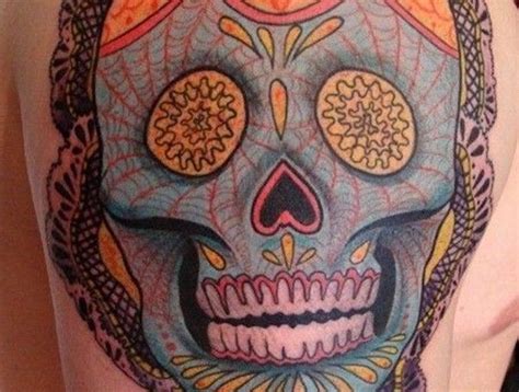 Tatouage Tête De Mort Mexicaine Qui Vivra Calavera