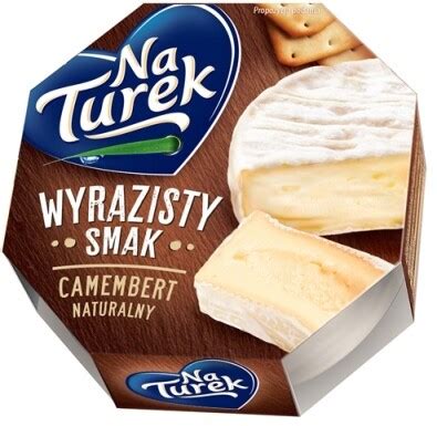 Mleczarnia Turek Nowy Camembert Naturek Wyrazisty Smak