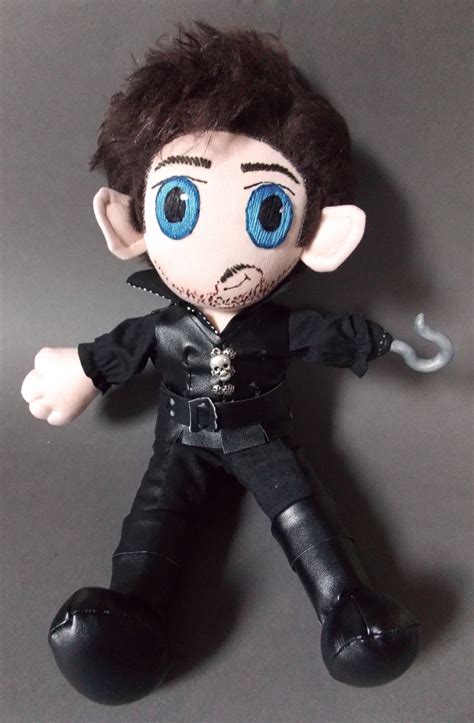 Captain Hook Killian Jones Once Upon A Time Doll Plushie Toy Etsy