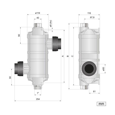 Titanium thermoplastic heat exchanger - Acqua Source