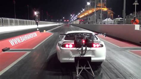 Toyota Supra Drag Racing Record Rgu Youtube