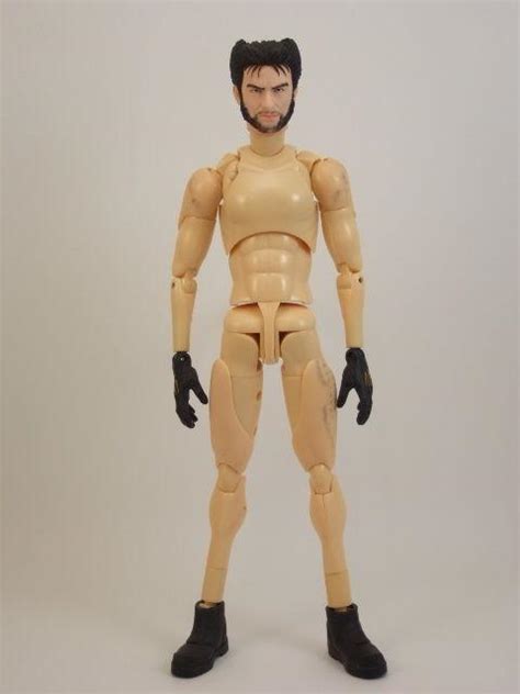 Medicom X Men Wolverine Nude Rah Body Figure Hugh Jackman Hot Custom Toy