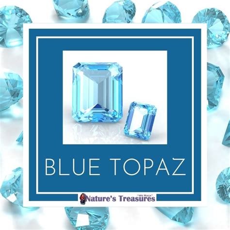 December Birthstone Blue Topaz Stone Of Peace Natures Treasures