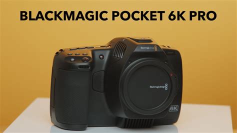 Black Magic Pocket K Pro Youtube