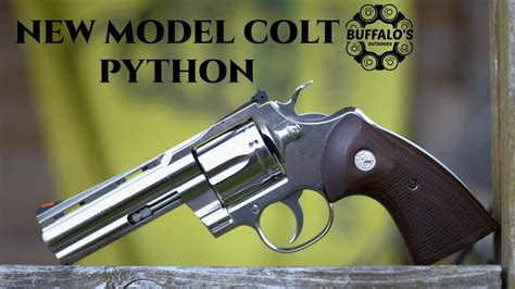 New Model Colt Python 357 Magnum Revolver Youtube