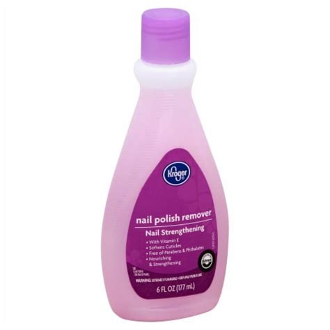 Kroger® Strengthening Nail Polish Remover 6 Fl Oz Qfc