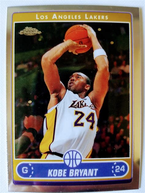 Kobe Bryant Topps Chrome Basketball Collection Lot Of 4 NRMt Etsy