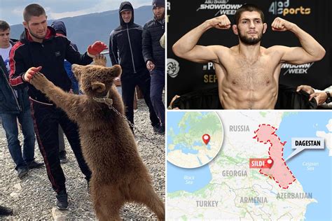 UFC star Khabib wrestled a bear, lives in Dagestan, one of Europe’s ...