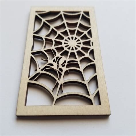 Wooden Spider Web Cut Out Halloween Decoration Spooky - Etsy