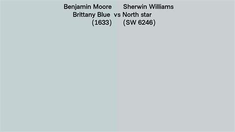 Benjamin Moore Brittany Blue Vs Sherwin Williams North Star Sw