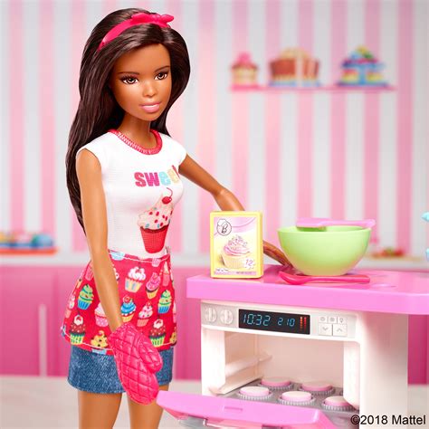 Barbie Bakery Chef Doll And Playset, Brunette Barbie, 45% OFF