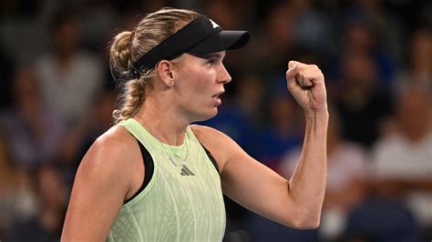 Caroline Wozniacki Vs Lin Zhu Live Stream Tips Wozniacki Backed On