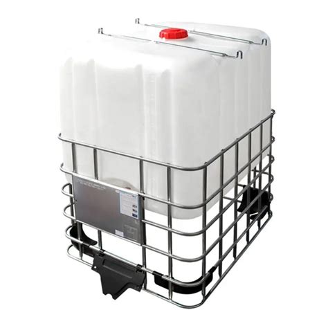 Ibc Liter Barrel Hdpe Chemical Storage Tank Square Drum Iso