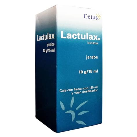 Lactulosa Lactulax 10 G 15 Ml Jarabe 125 Ml Walmart