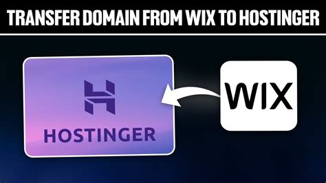 How To Transfer Domain From Wix To Hostinger Full Tutorial