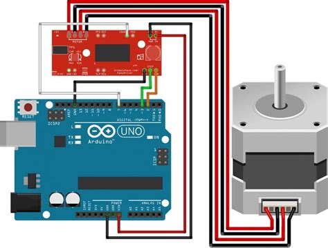 The Wiretable For Arduino EasyDriver Stepper Motor Tutorial Stepper