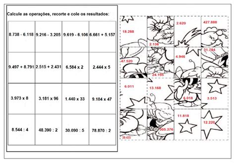 Situações Problemas 5 Ano Envolvendo As Quatro Operações Com Gabarito