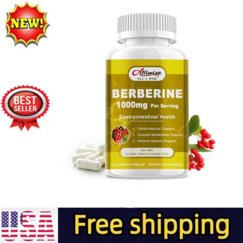 Berberine Extract High Absorption Heart Health Support Supplements