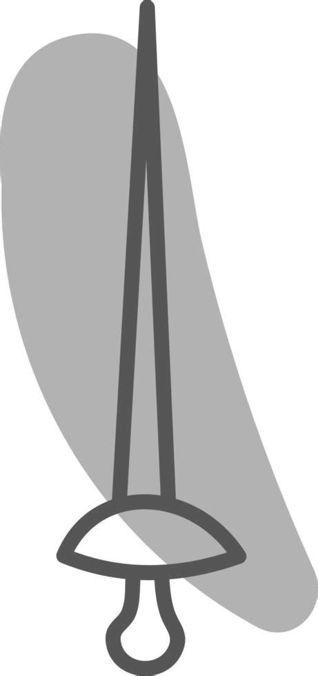Sharp Sword Illustration Vector On A White Background 13614069