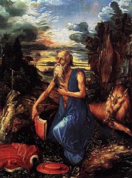 "St. Jerome in the Wilderness" by Albrecht Dürer