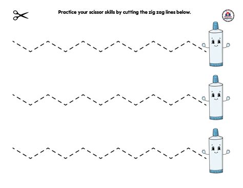 Scissor Skills Printables