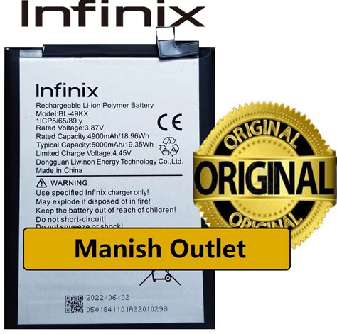 Original Infinix BL 49KX Battery For Infinix Note 11 X663B Mobile