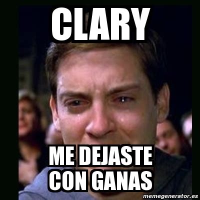 Meme Crying Peter Parker Clary Me Dejaste Con Ganas