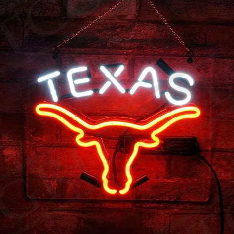 Custom Texas Glass Neon Light Sign Beer Barpendant Lights Aliexpress