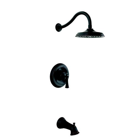 Aquasource Glyndon Oil Rubbed Bronze 1 Handle Bathtub And Shower Faucet