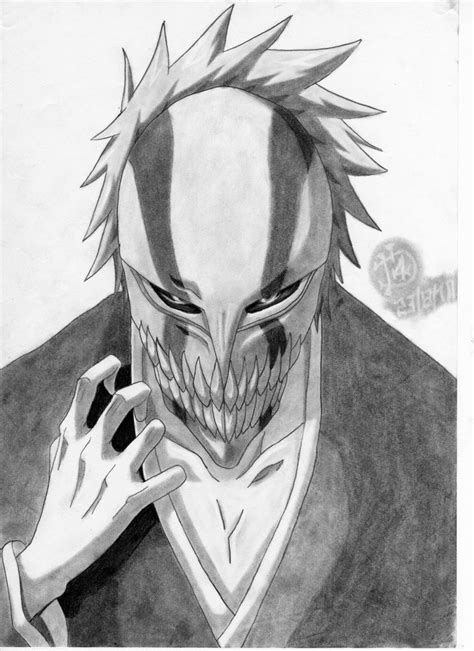 Ichigo Hollow Drawing at PaintingValley.com | Explore collection of Ichigo Hollow Drawing