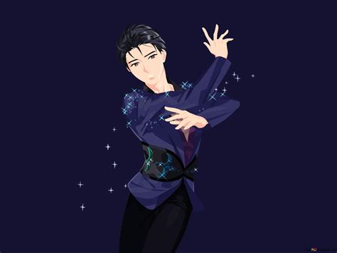 Yuri On Ice Yuuri Katsuki Vector 4k Wallpaper Download