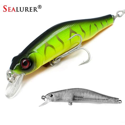 Sealurer Fishing Lures Minnow High Quality Tackle Mm G Wobblers