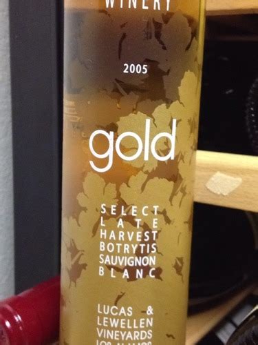 Deerfield Ranch Gold Select Late Harvest Botrytis Sauvignon Blanc